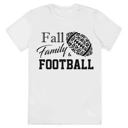 fall family football thanksgiving shirt