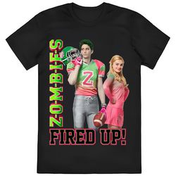 disney zombies fired up t-shirt, disney zombies shirt