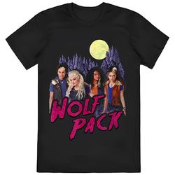 disney zombies wolf pack full moon group poster t-shirt, disney...