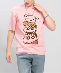 crayon shin chan oversized t-shirt