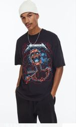 metallica oversized t-shirt