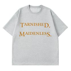 tarnished maidenless oversized t-shirt