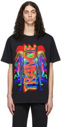 trance oversized drop t-shirt