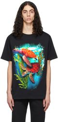 turtles sea oversized drop t-shirt