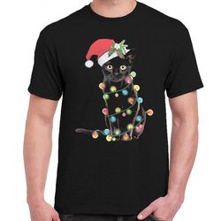 cat lover christmas gift t-shirt