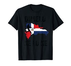 adorable dimelo ke lo ke manin t shirt dominican flag baseball rd tee