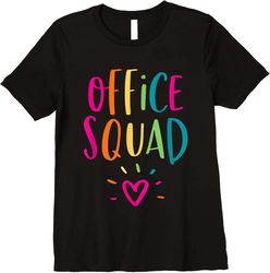 adorable office squad administrative assistant gift school secretary t-shirt