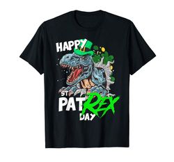 adorable st patricks day t rex shirt happy pat rex day dinosaur gift t-shirt