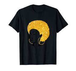 adorable womens afro diva shirt magic black girls been magic african queen t-shirt