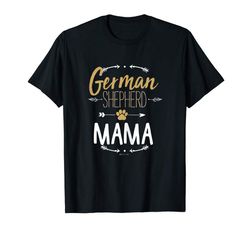 adorable womens german shepherd mama shirt arrows dog lover gifts for mom