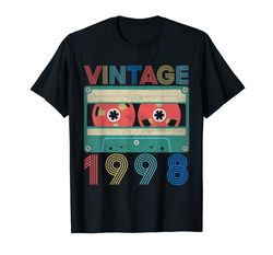 buy 1998 vintage 21st birthday gifts t-shirt decorations him her