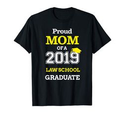 buy 2019 graduation tshirts mom law school graduate