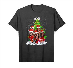 buy christmas acdc band shirt unisex t-shirt