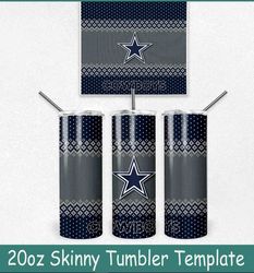 dallas cowboys ugly sweater christmas tumbler wrap, christmas dallas cowboys tumbler wrap