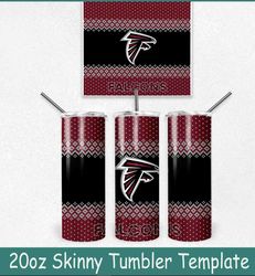 atlanta falcons ugly sweater christmas tumbler wrap, christmas atlanta falcons tumbler wrap