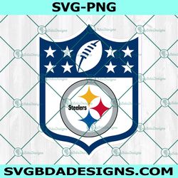 pittsburgh steelers logo nfl svg, pittsburgh steelers svg, nfl logo svg, american football svg