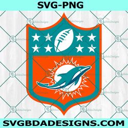 miami dolphins logo nfl svg, miami dolphins svg, nfl logo svg, american football svg