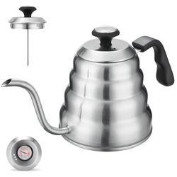 stainless steel pour over coffee pot kettle