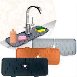 faucet silicone mat for sink