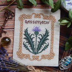 sassenach cross stitch pattern