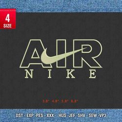 air nike /anime design / anime embroidery design
