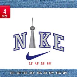 nike tower / nike embroidery design/ anime design/ embroidery pattern/ design pes dst vp3 format