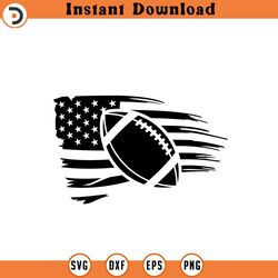 american football svg file us flag american