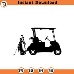 golf svg file bag and cart golf svg