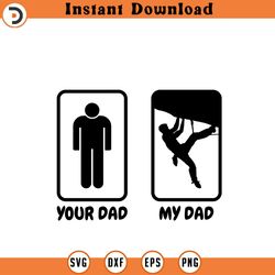 rock climbing svg file your dad my dad