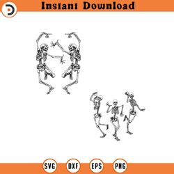 dancing skeletons svg skeleton funny dance svg sk