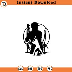 baseball scene svg baseball svg baseball player p