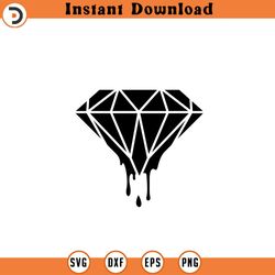 diamond dripping svg crystal svg jewelry