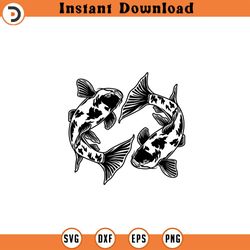 koi fish svg koi svg fish lover