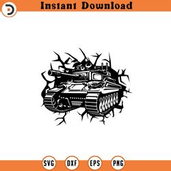 military tank svg smashing tank svg army