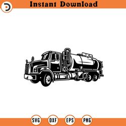 septic truck svg waste removal clipart v