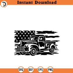 us farm truck svg vintage truck svg