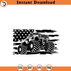 usa monster truck svg monster truck clipart