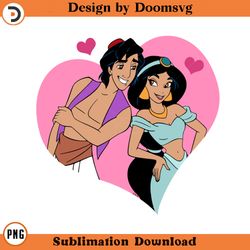 aladdin jasmine hearts cartoon clipart download, png download cartoon clipart download, png download