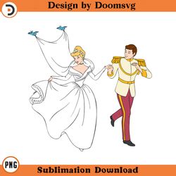 cinderella prince wedding cartoon clipart download, png download cartoon clipart download, png download