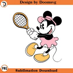 classic minnie tennis cartoon clipart download, png download cartoon clipart download, png download