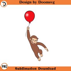 curious george balloon cartoon clipart download, png download cartoon clipart download, png download