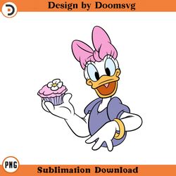 daisy duck cupcake cartoon clipart download, png download cartoon clipart download, png download