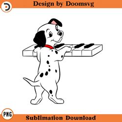 dalmatian puppy piano cartoon clipart download, png download cartoon clipart download, png download
