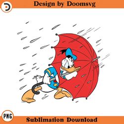 donald duck umbrella cartoon clipart download, png download cartoon clipart download, png download