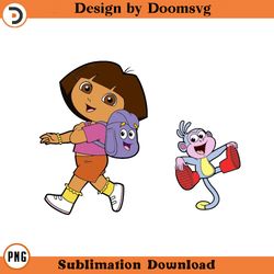 dora boots backpack cartoon clipart download, png download cartoon clipart download, png download