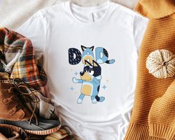 bluey dad happy father family dog matching with mom unisex birthday gift unisex tshirt sweatshirt hoodie shirt