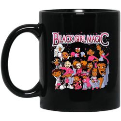 black girls magic coffee mug african melanin pride pro women design