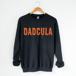 dadcula halloween sweatshirt halloween funny spooky crewneck shirt