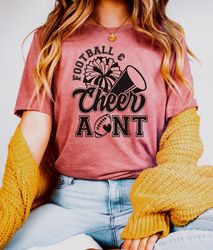 football and cheer aunt shirt, football aunt, cheer aunt, sports aunt, game day auntie shirt, in my auntie era