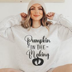 pumpkin in the making sweatshirt mama and baby crewneck sweatshirt